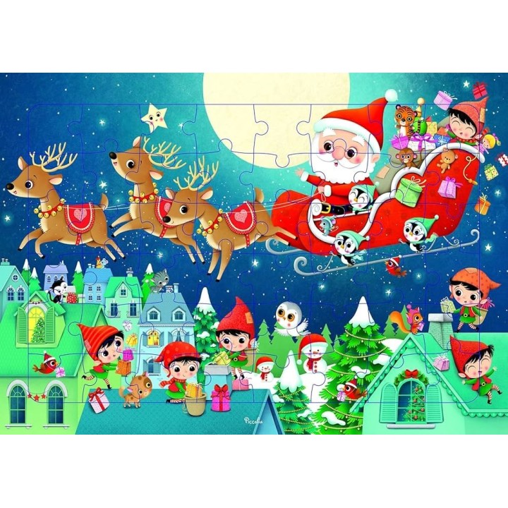 Puzzle : La nuit de noël - 48 pieèce