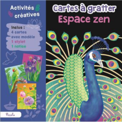 Carte à gratter - Espace zen