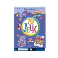 Livre jeux - 70 jeux violet