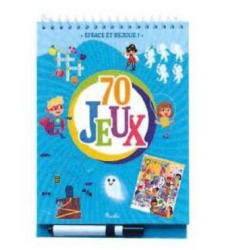 Livre jeu - 70 bleu