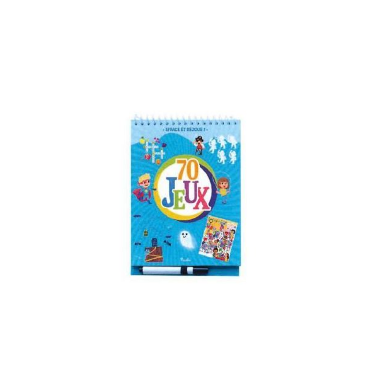 Livre jeu - 70 bleu Livre jeu - 70 bleu