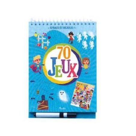 Livre jeu - 70 bleu