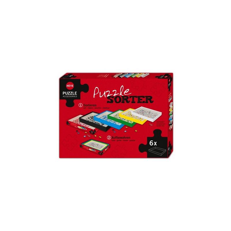 Boites de Tri pour Puzzle - 6 boîtes