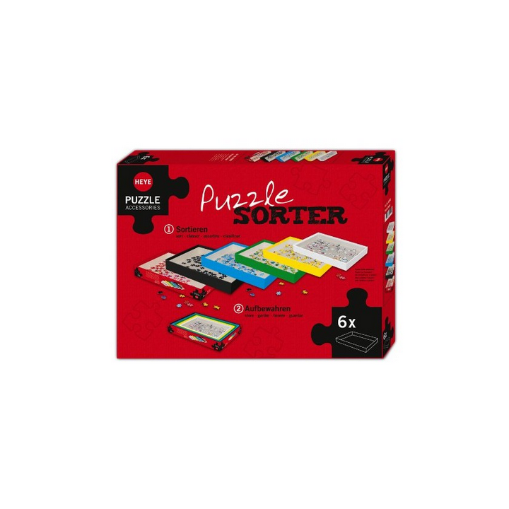 Boites de Tri pour Puzzle - 6 boîtes
