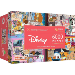 Puzzle - The Great Book of Disney - 6000 pièces