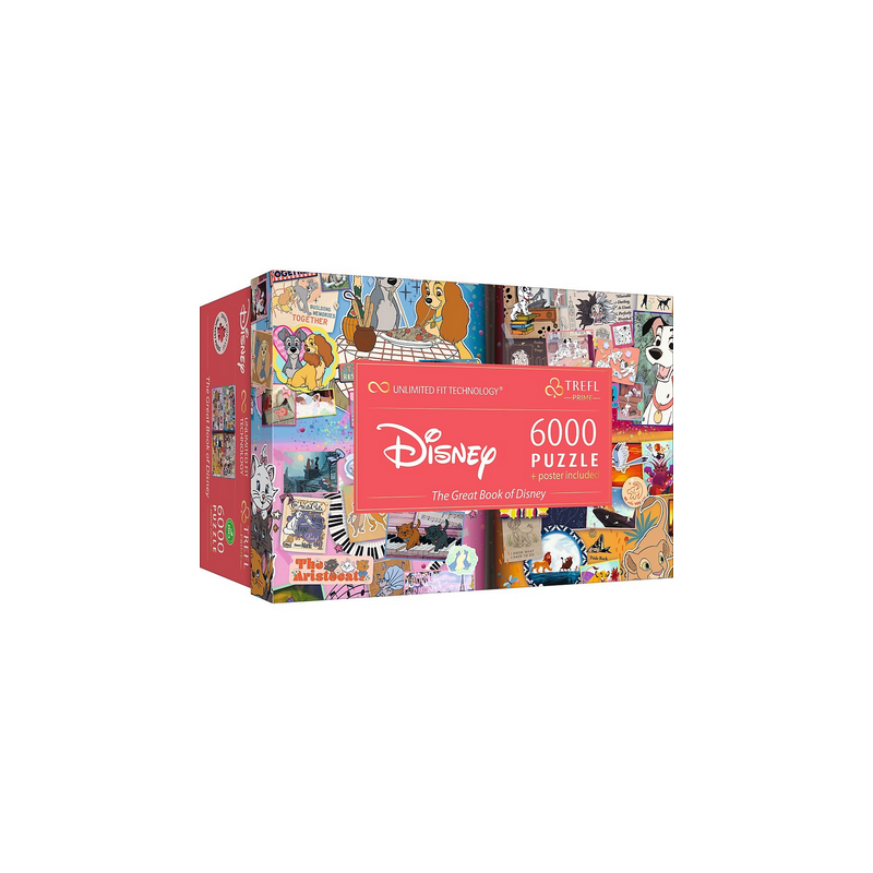 Puzzle - The Great Book of Disney - 6000 pièces