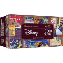 Puzzle - Golden Age of Disney - 13500 pièces