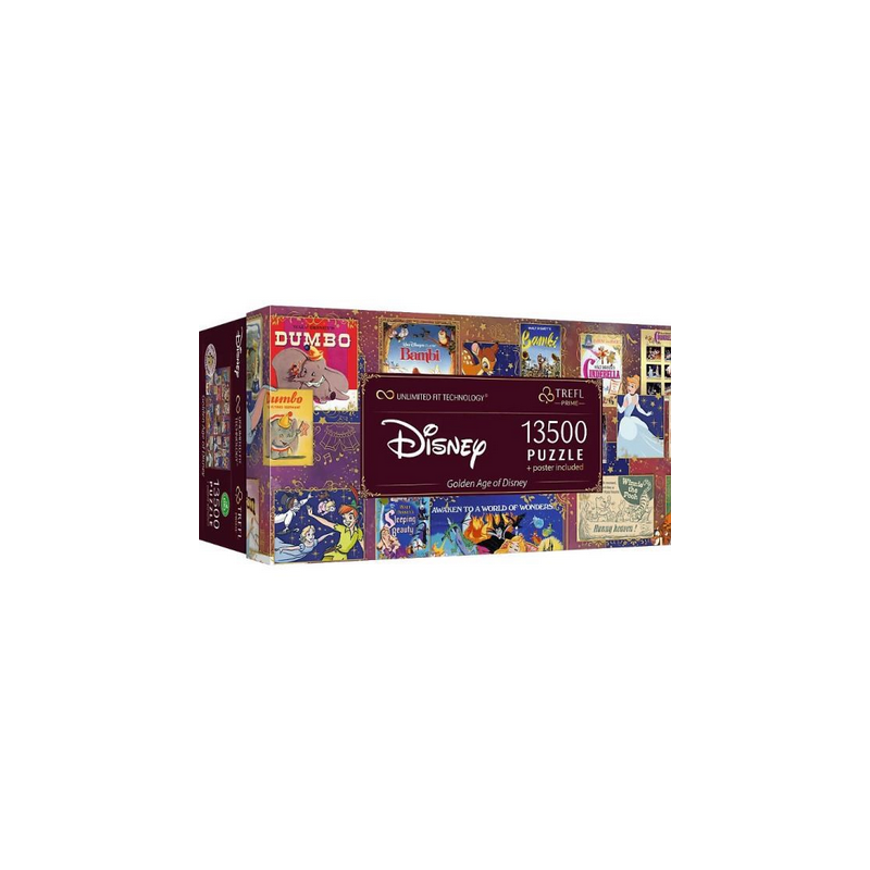Puzzle - Golden Age of Disney - 13500 pièces