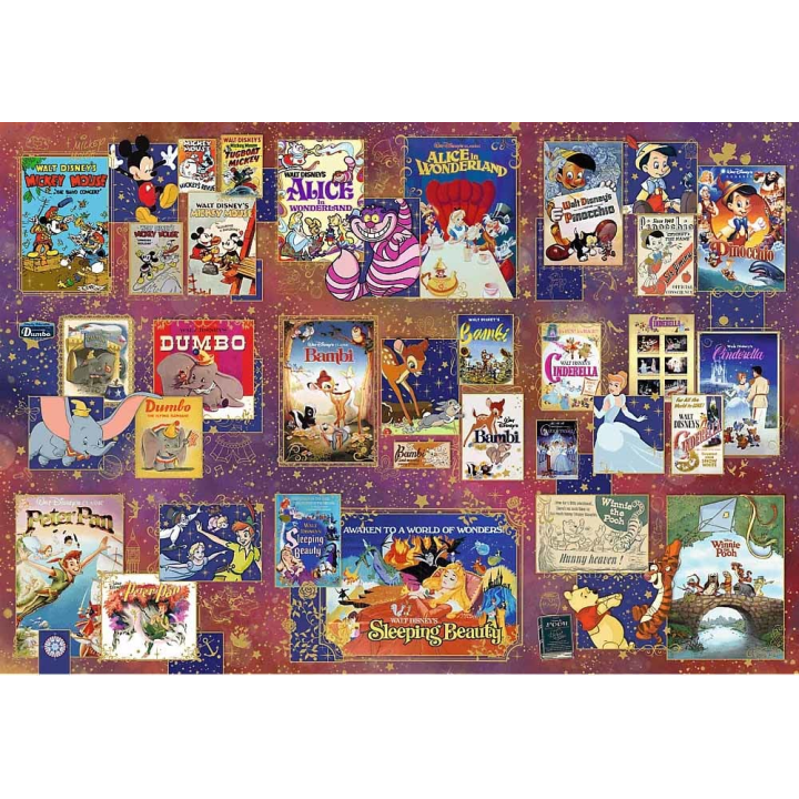 Puzzle - Golden Age of Disney - 13500 pièces