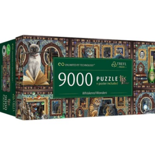 Puzzle - Whiskered Wonders - 9000 pièces