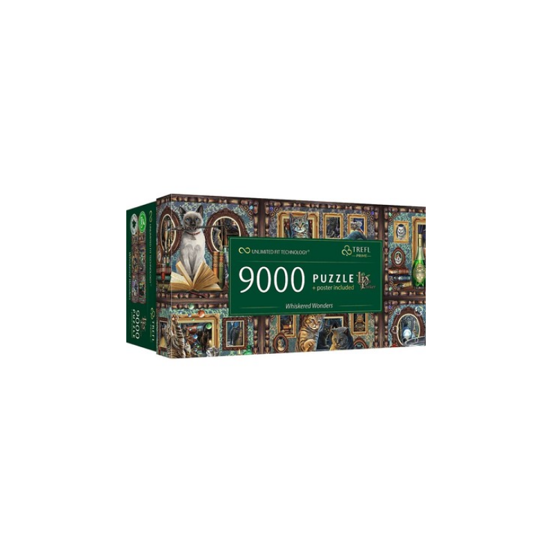 Puzzle - Whiskered Wonders - 9000 pièces