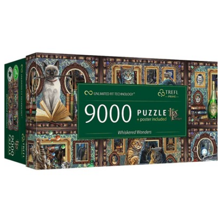 Puzzle - Whiskered Wonders - 9000 pièces