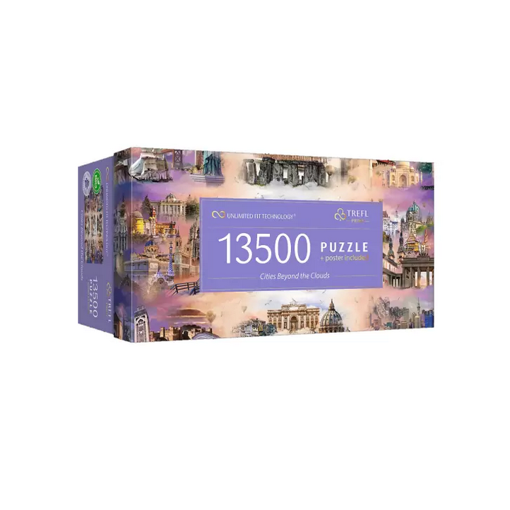 Puzzle - Cities Beyond the Clouds - 13500 pièces