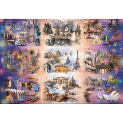 Puzzle - Cities Beyond the Clouds - 13500 pièces