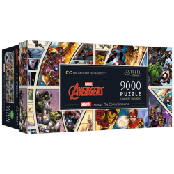 Puzzle - Marvel : Across The Comic Universe - 9000 pièces