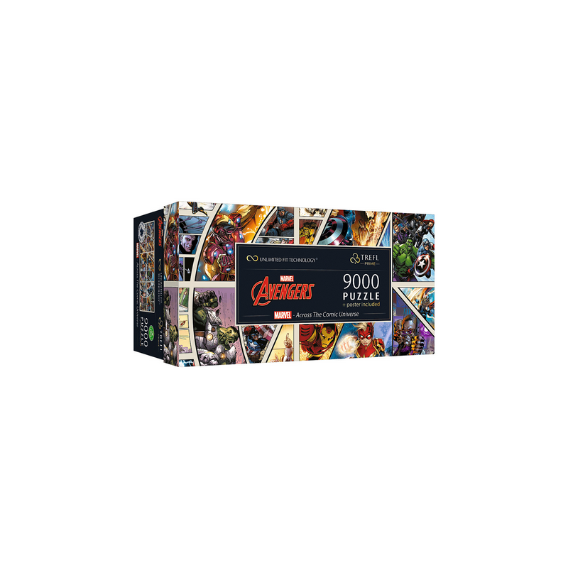 Puzzle - Marvel : Across The Comic Universe - 9000 pièces