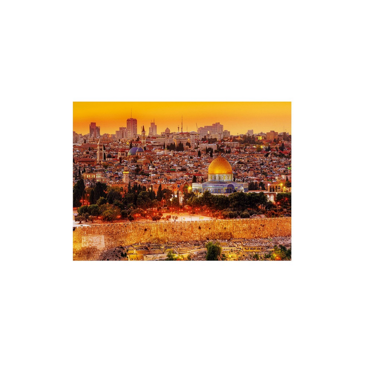 Puzzle Trefl- Les toits de Jérusalem - 3000 pièces