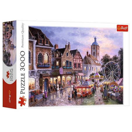 Puzzle Trefl - Parc d'attractions - 3000 pièces