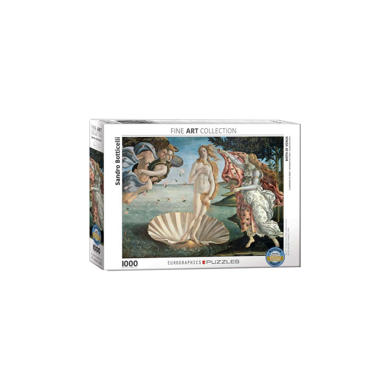 Puzzle Eurographics - Sandro Botticelli : La Naissance de Vénus - 1000 pièces
