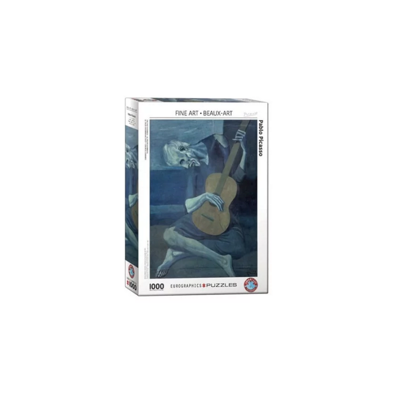 Puzzle Eurographics - Pablo Picasso : Le vieux Guitariste - 1000 pièces