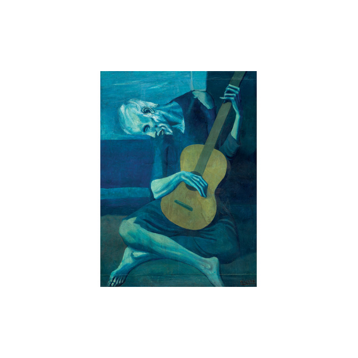 Puzzle Eurographics - Pablo Picasso : Le vieux Guitariste - 1000 pièces