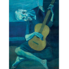 Puzzle Eurographics - Pablo Picasso : Le vieux Guitariste - 1000 pièces