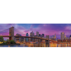 Puzzle Eurographics Panoramique : Brooklyn Bridge, New York - 1000 Pièces