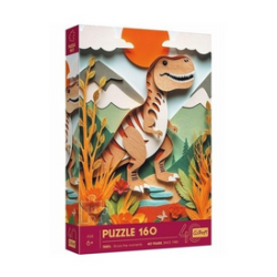 Puzzle Trefl : Paper Art : Dinosaur - 160 Pièces