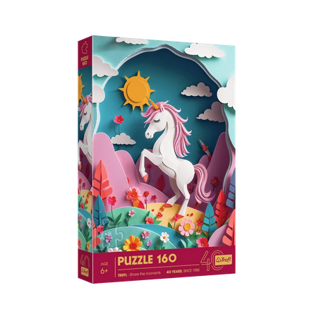 Puzzle Trefl : Paper Art : Licorne - 160 Pièces