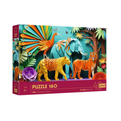 Puzzle Trefl : Paper Art : Jungle - 160 Pièces