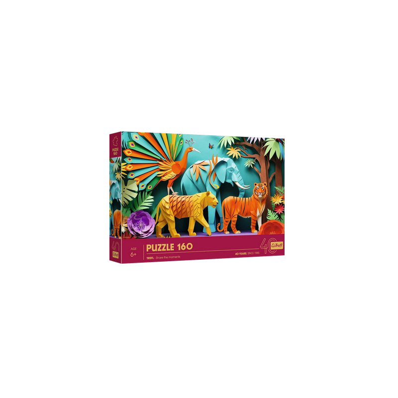 Puzzle Trefl : Paper Art : Jungle - 160 Pièces