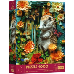 Puzzle Trefl : Paper Art : Hérisson - 1000 Pièces