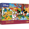 Puzzle 40e Anniversaire Trefl - Jouer Dans Les Flaques D'Eau - Disney Mickey Mouse Et Ses Amis - 160 pièces