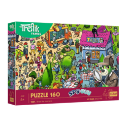Puzzle 40e Anniversaire Trefl - Les Trefliks font la fête - 160 pièces