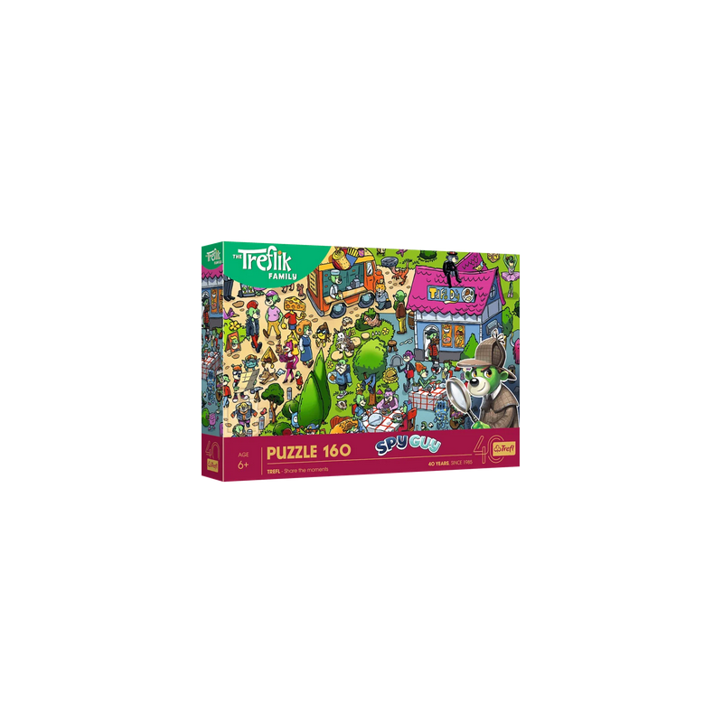 Puzzle 40e Anniversaire Trefl - Les Trefliks font la fête - 160 pièces