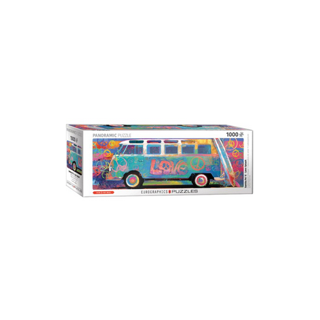 Puzzle Eurographics Panoramique :  Samba Pa'ti : Love Bus - 1000 Pièces