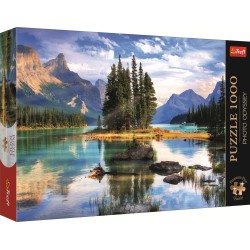 Puzzle Trefl - Odyssée Photographique : Spirit Island, Canada -1000 pièces