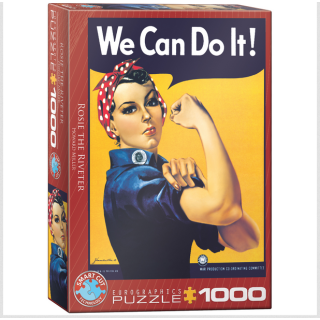 Puzzle Eurographics - Rosie la Riveteuse - 1000 Pièces