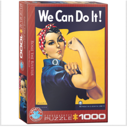 Puzzle Eurographics - Rosie la Riveteuse - 1000 Pièces