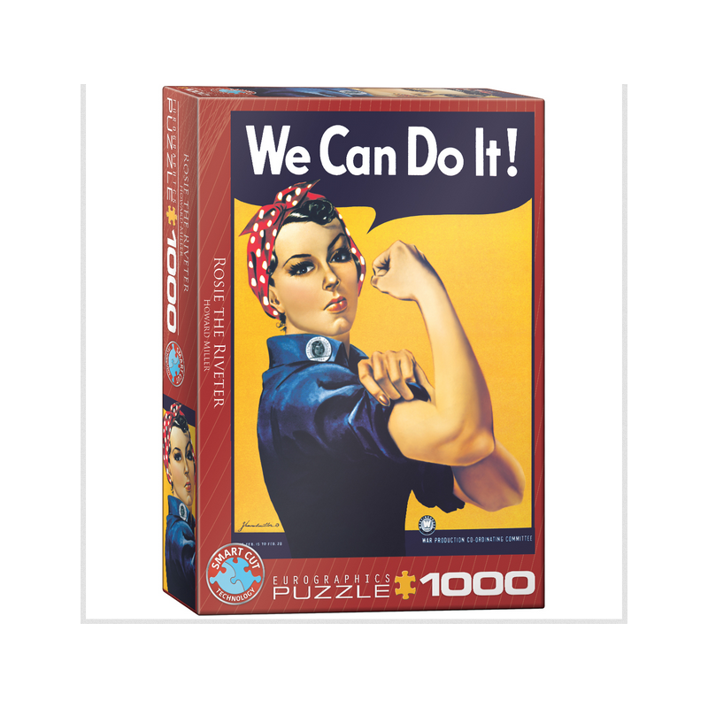 Puzzle Eurographics - Rosie la Riveteuse - 1000 Pièces
