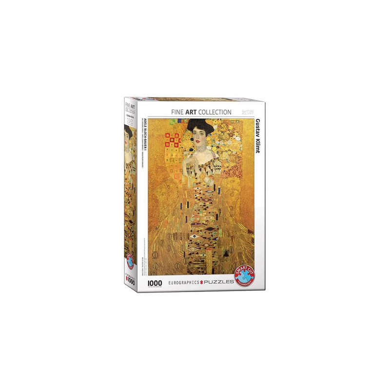 Puzzle Eurographics Fine Art - Gustav Klimt : Portrait of Adele Bloch-Bauer - 1000 Pièces
