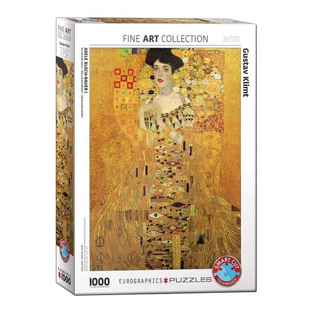 Puzzle Eurographics Fine Art - Gustav Klimt : Portrait of Adele Bloch-Bauer - 1000 Pièces