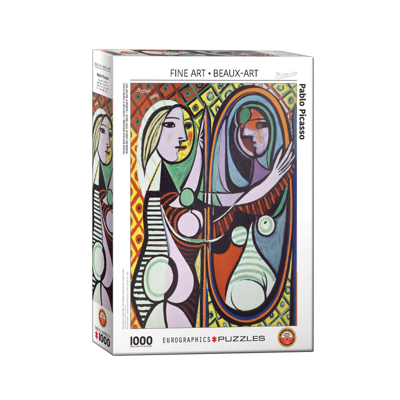 Puzzle Eurographics Fine Art - Pablo Picasso : Jeune Fille devant un Miroir - 1000 Pièces