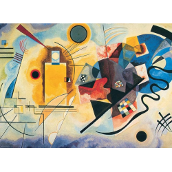 Puzzle Eurographics Fine Art - Kandinsky : Yellow Red Blue - 1000 Pièces