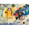 Puzzle Eurographics Fine Art - Kandinsky : Yellow Red Blue - 1000 Pièces