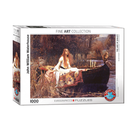 Puzzle Eurographics Fine Art - John William Waterhouse : The Lady of Shalott - 1000 Pièces