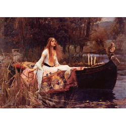 Puzzle Eurographics Fine Art - John William Waterhouse : The Lady of Shalott - 1000 Pièces