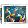 Puzzle Eurographics Fine Art - Joan Miro : Swallow Love - 1000 Pièces