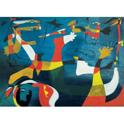 Puzzle Eurographics Fine Art - Joan Miro : Swallow Love - 1000 Pièces