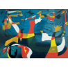 Puzzle Eurographics Fine Art - Joan Miro : Swallow Love - 1000 Pièces